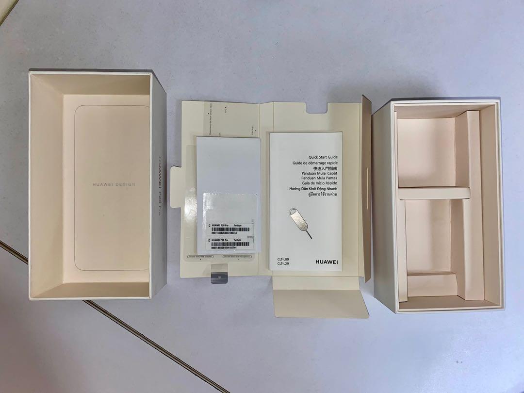 Huawei P20 Pro BOX ONLY (Category: Huawei) located in Las Pinas. Submitted by balbon_runner (Listing ID 1146736640, Image 3). Description: Selling Box of Huawei P20 Pro 6 GB RAM 128 GB ROM RFS: Phone got stolen Negotiable .