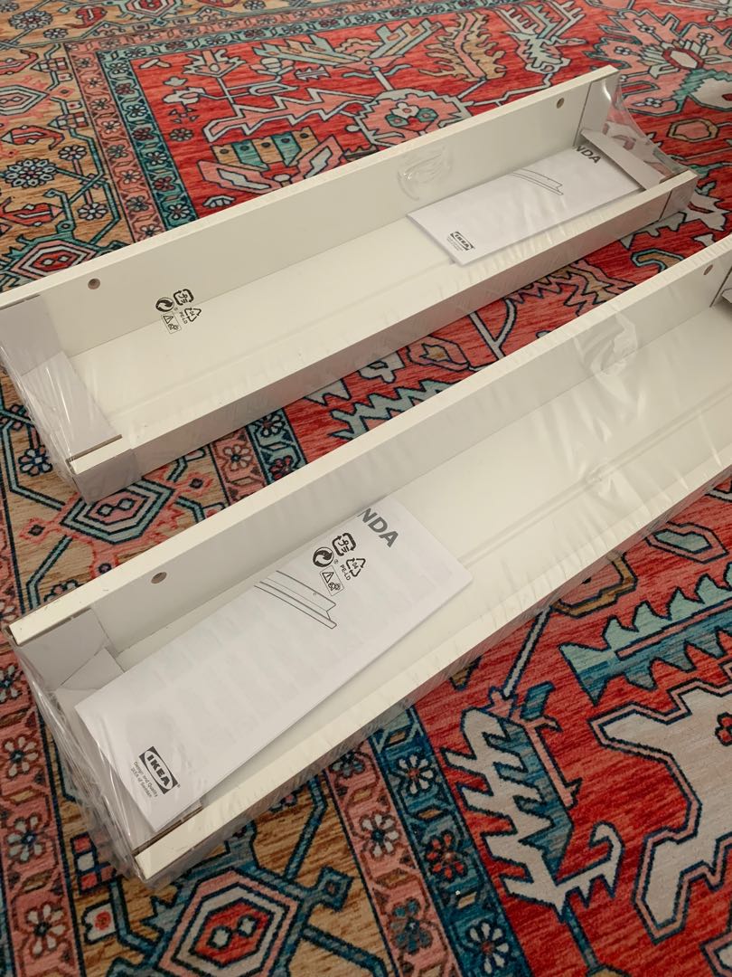 Ikea Mosslanda Picture Ledge/ Wall Shelf, Furniture & Home Living, Home