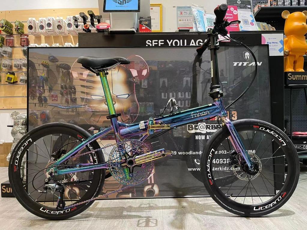 Folding discount bike installment