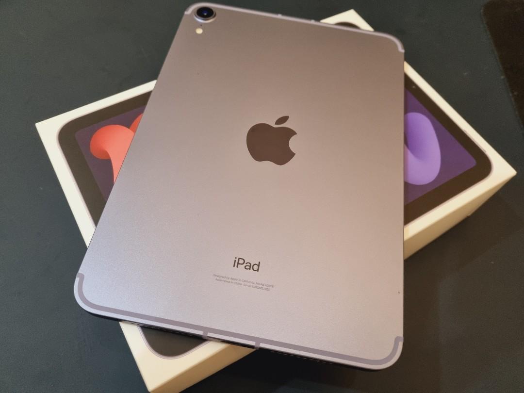 iPad Mini 6 Purple 64GB Cellular, Mobile Phones & Gadgets, Tablets ...