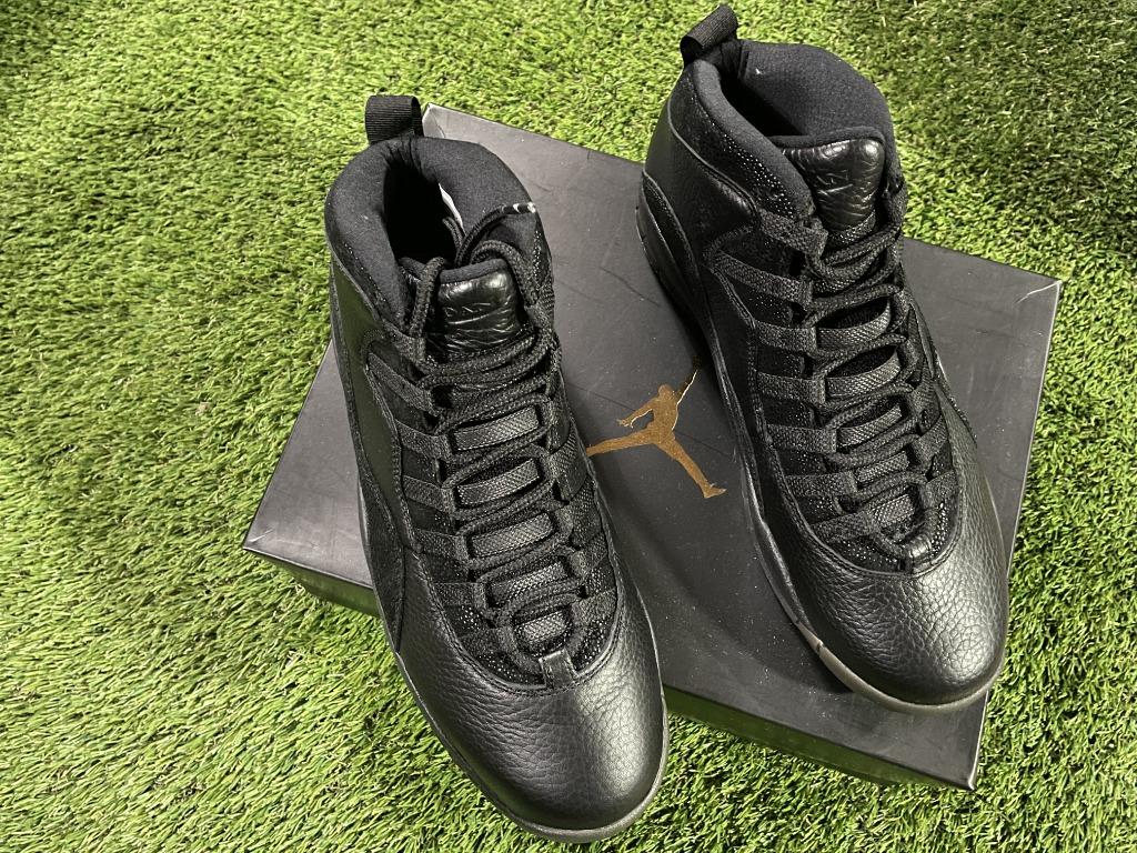 Jordan 10 retro deals drake ovo black