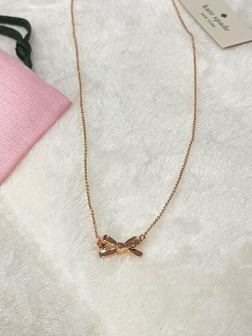 Kate Spade Mini Bow Necklace, Women's 