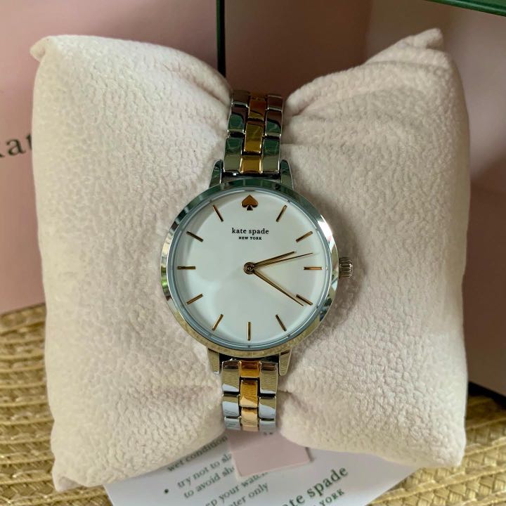 Kate spade deals 2 tone watch