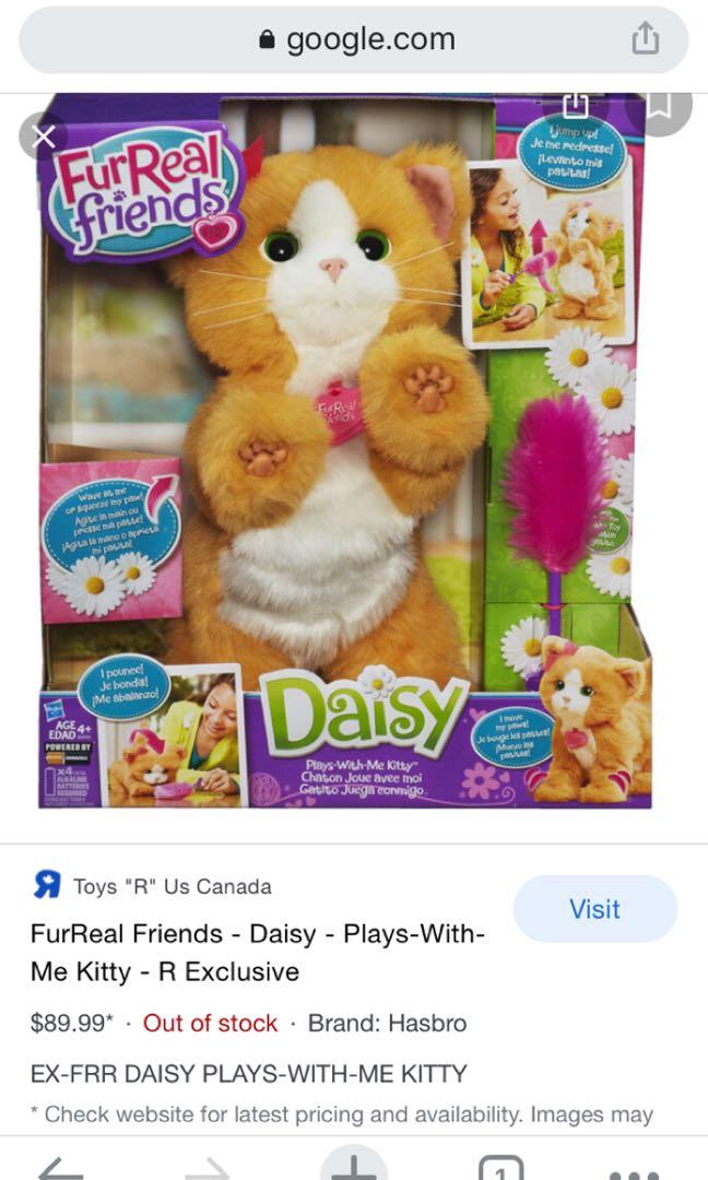 Kucing Mainan Daisy Furreal Friends Cat Hobbies Toys Toys