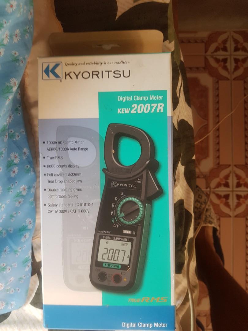 KYORITSU Digital clamp meter KEW 2007R, Commercial & Industrial