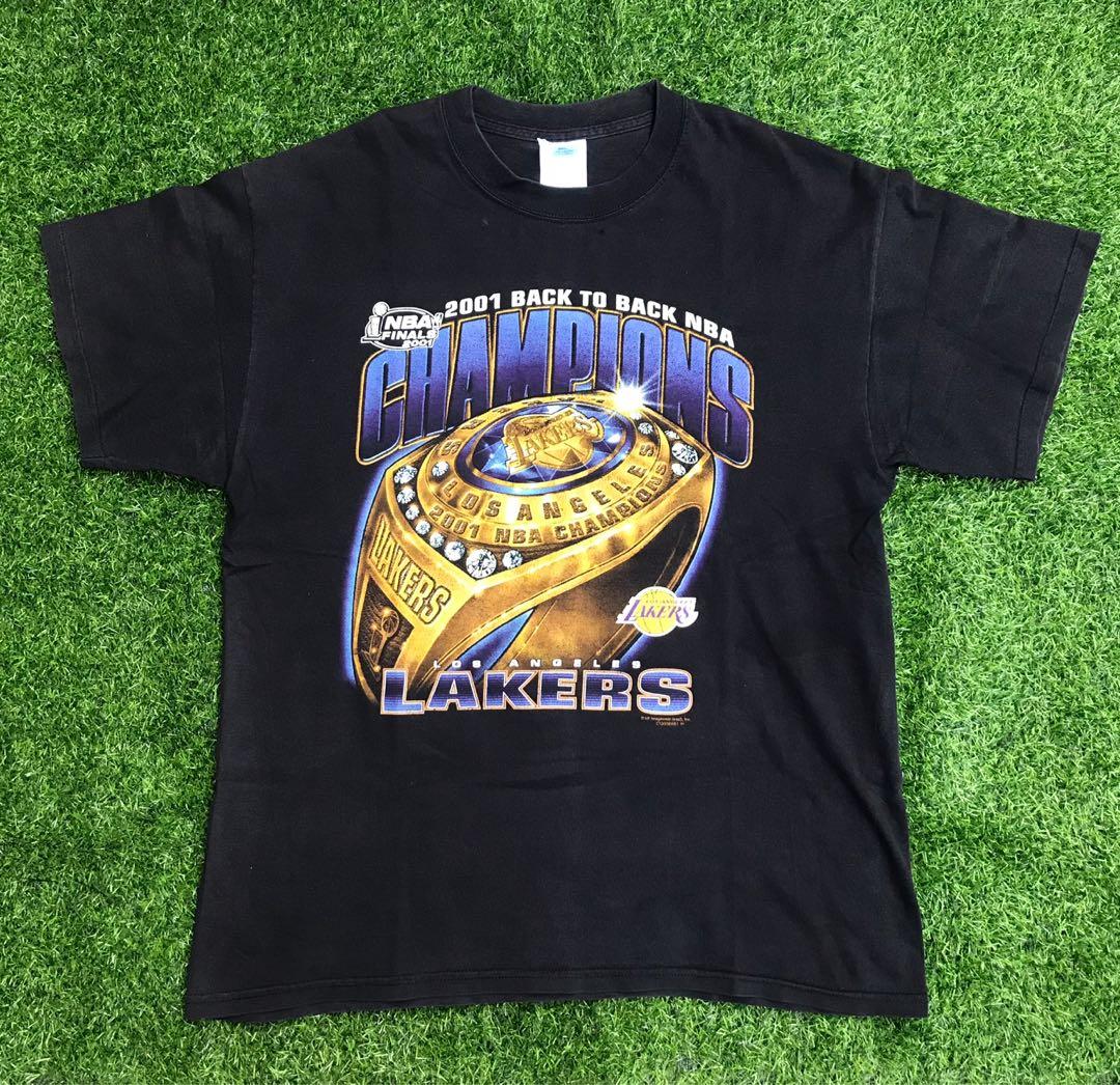 2001 lakers championship shirt on sale