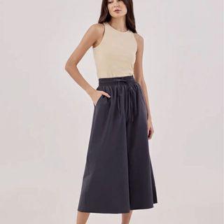 LB Carlie Elastic Wide Leg Culottes