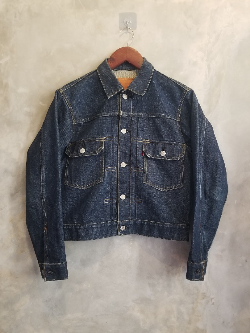 Levis type II denim Jacket, Fesyen Pria 