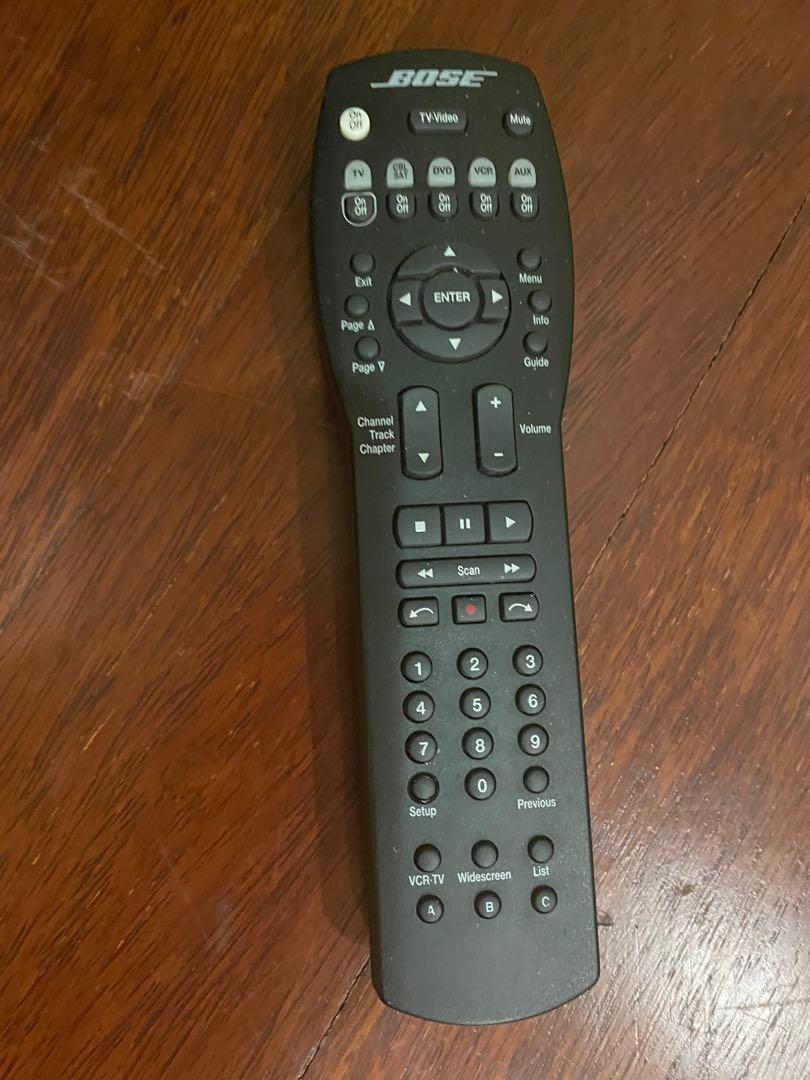 Bose cinemate gs series ii remote sale