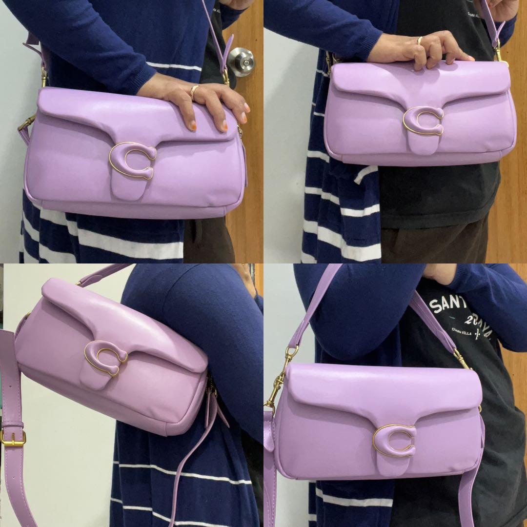Lilac coach bag deals