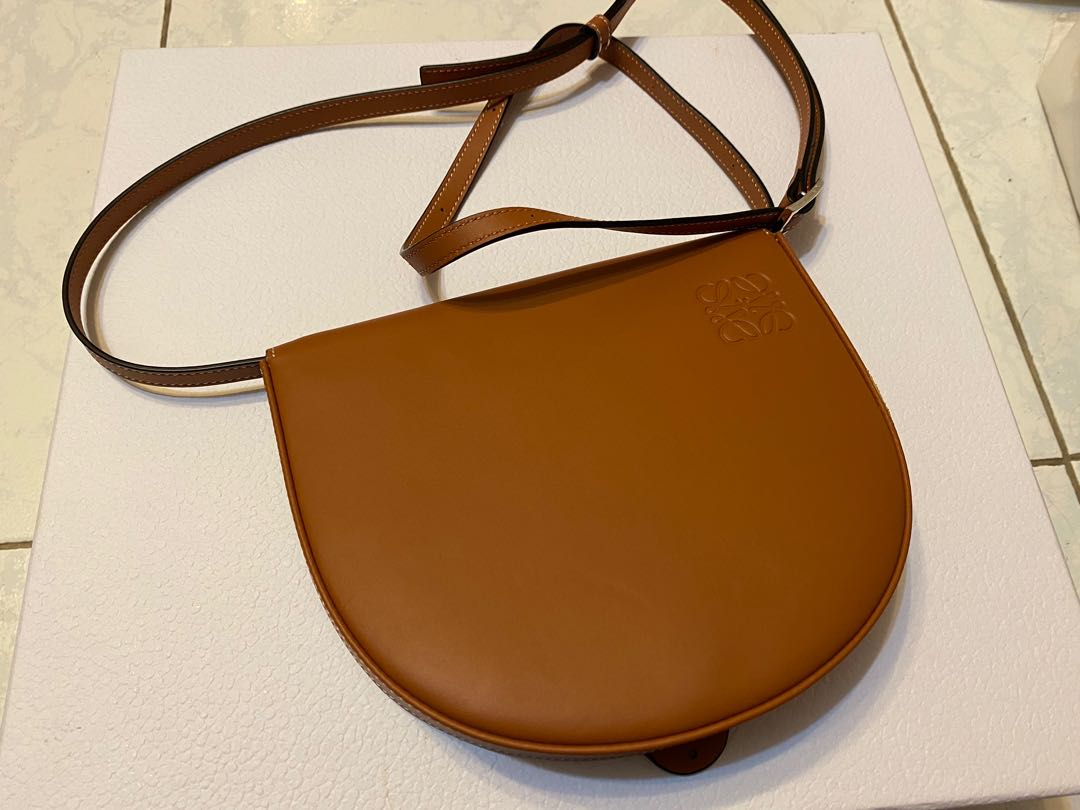 Brown 'Heel Duo' shoulder bag Loewe - Vitkac HK