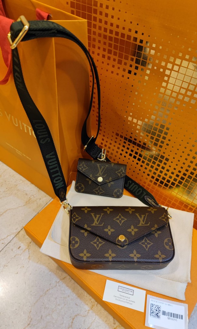 Louis Vuitton felicie strap and go, Luxury, Bags & Wallets on