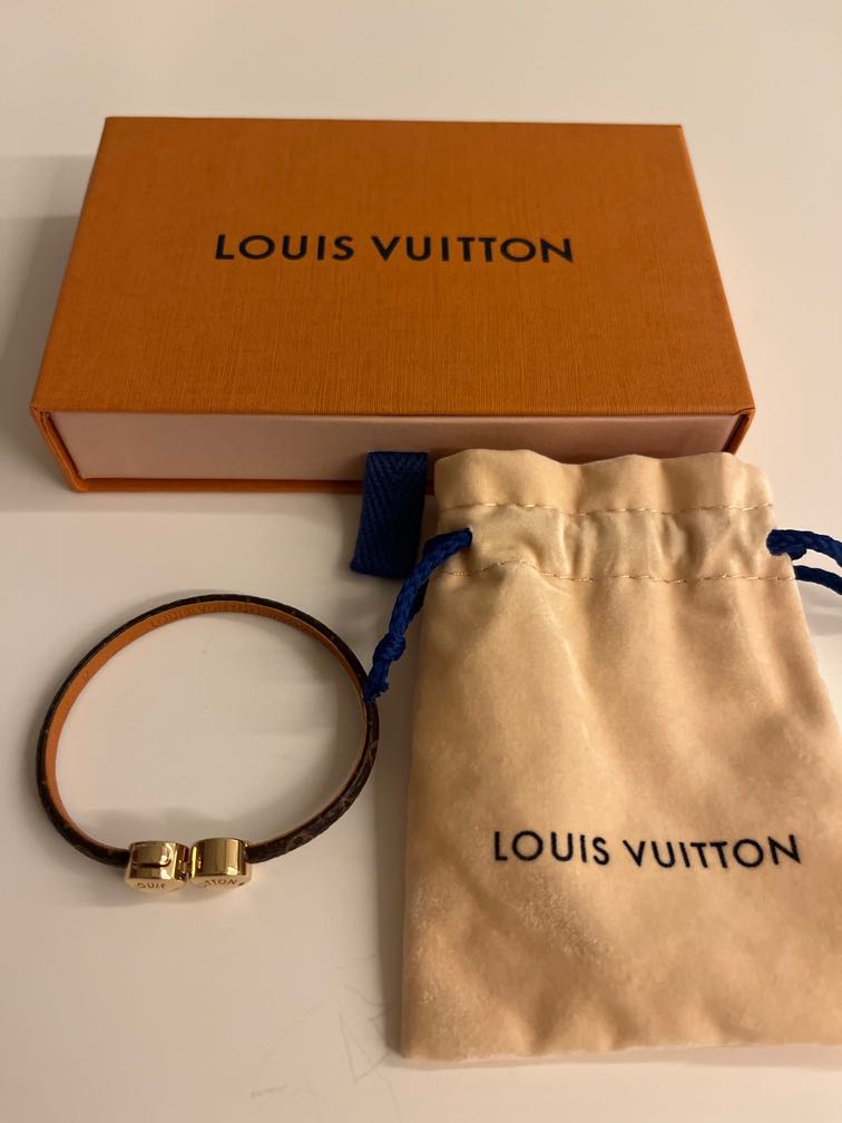 LOUIS VUITTON Historic Mini Monogram Bracelet