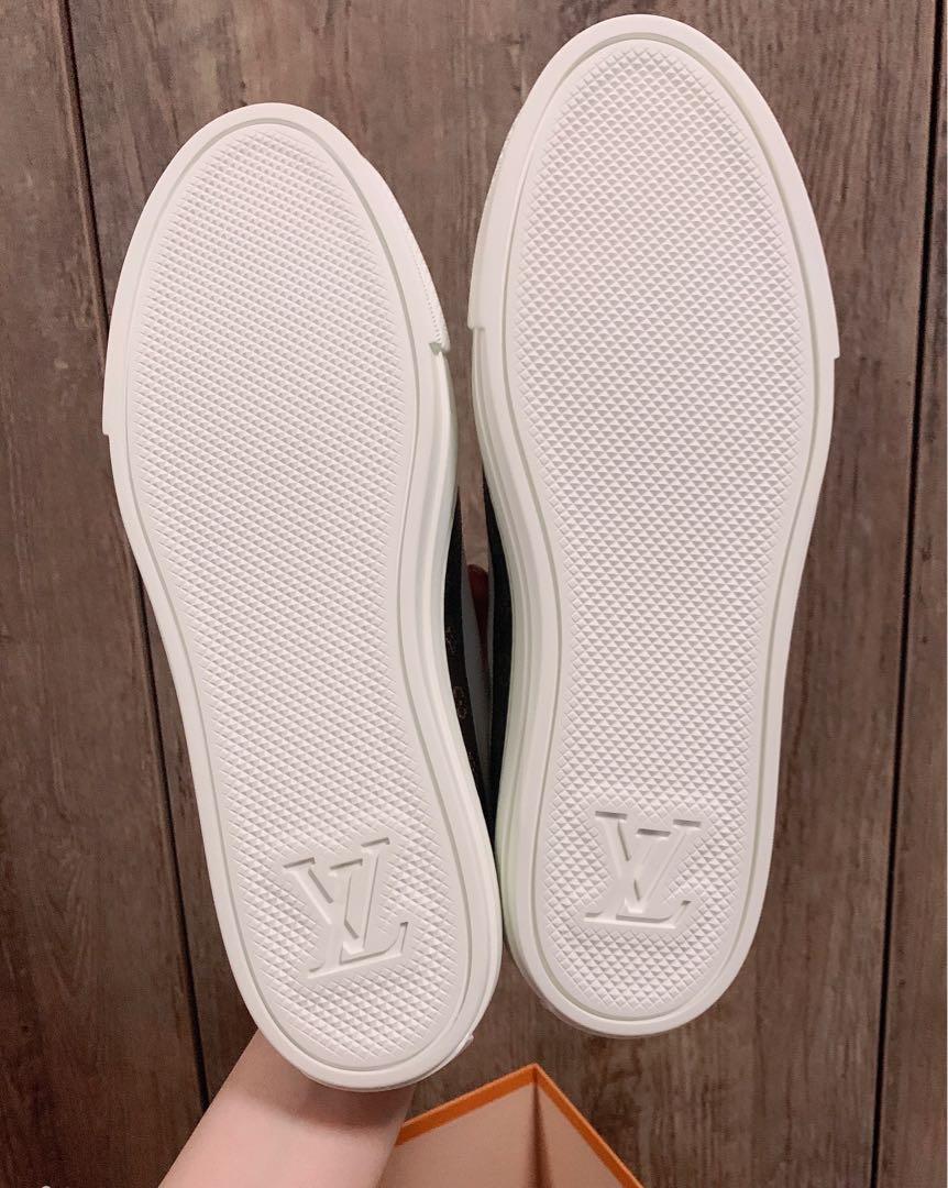 Louis Vuitton Bicolor Monogram Fabric Stellar Open Back Sneakers
