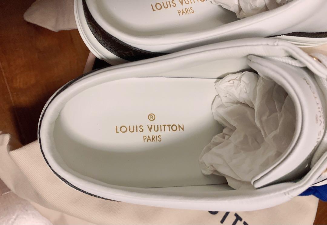 Louis Vuitton, Shoes, Host Pick New Louis Vuitton Stellar Womens White  Monogram Sneakers