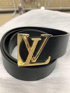 LV BLACK LEATHER BELT