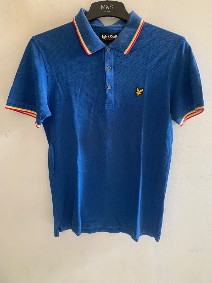 Lyle \u0026 scott polo shirt, Fesyen Pria 