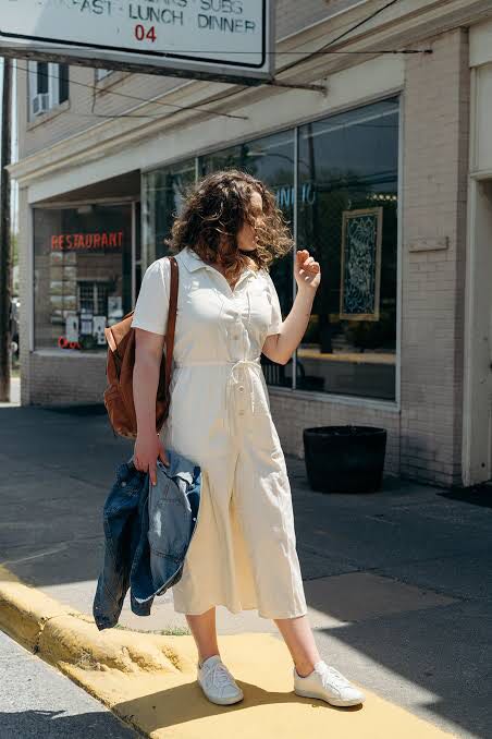 Madewell Utility Jumpsuit Beige, Women 