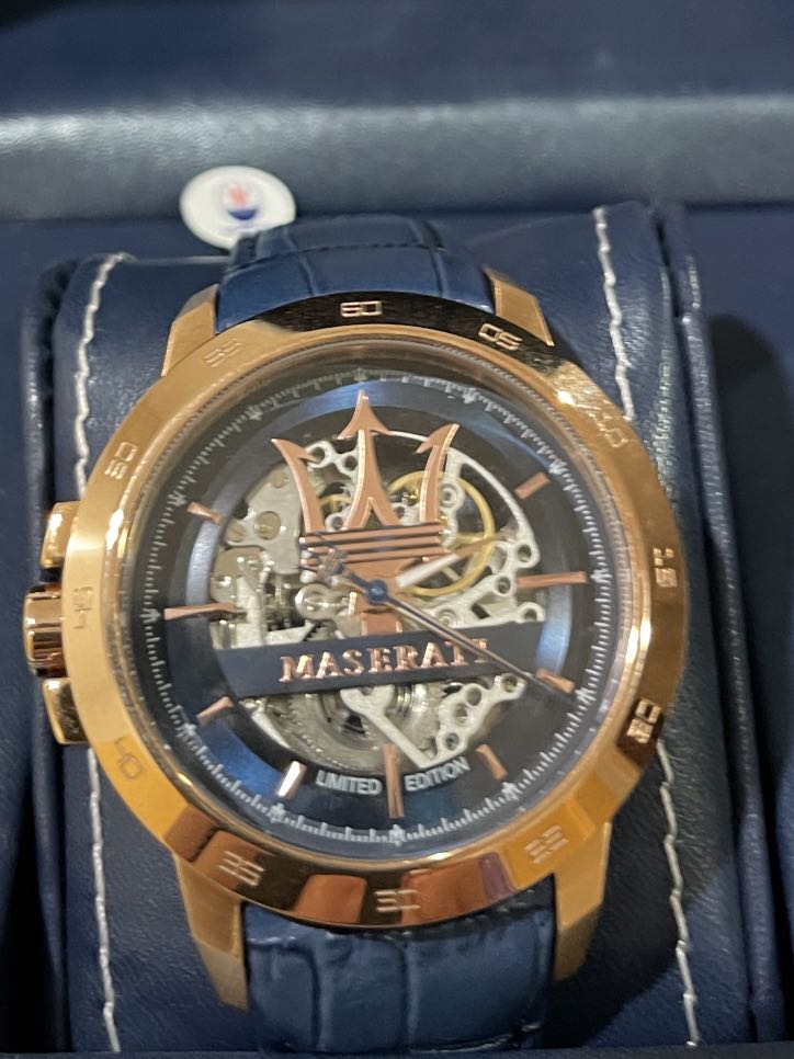 Maserati Potenza Limited edition auto watch Men s Fashion