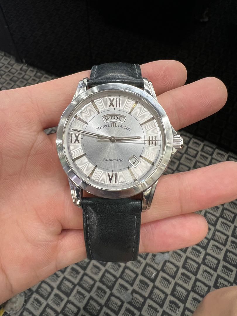 MAURICE LACROIX PONTOS DAY DATE SWISS MADE