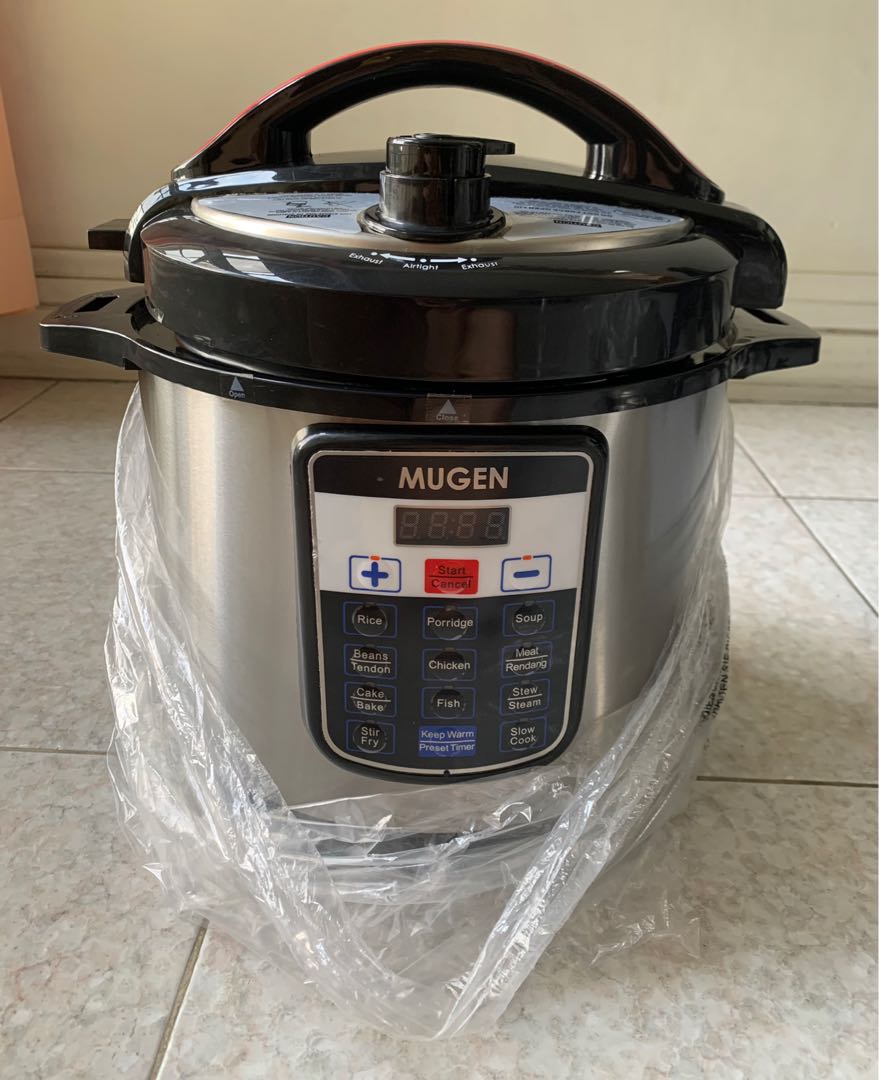 Mugen pressure cooker manual on sale