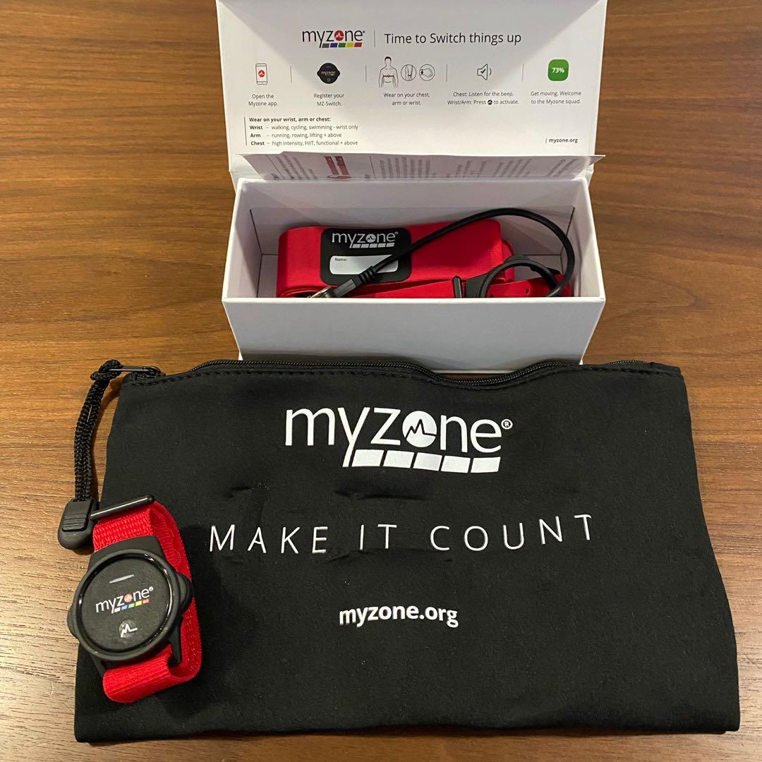 MyZoneSwitch Heart Rate Monitor + 8 Weeks Custom Fitness Plan, Health