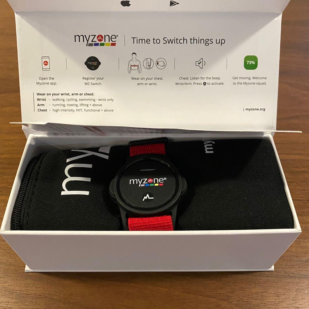 MyZoneSwitch Heart Rate Monitor + 8 Weeks Custom Fitness Plan, Health