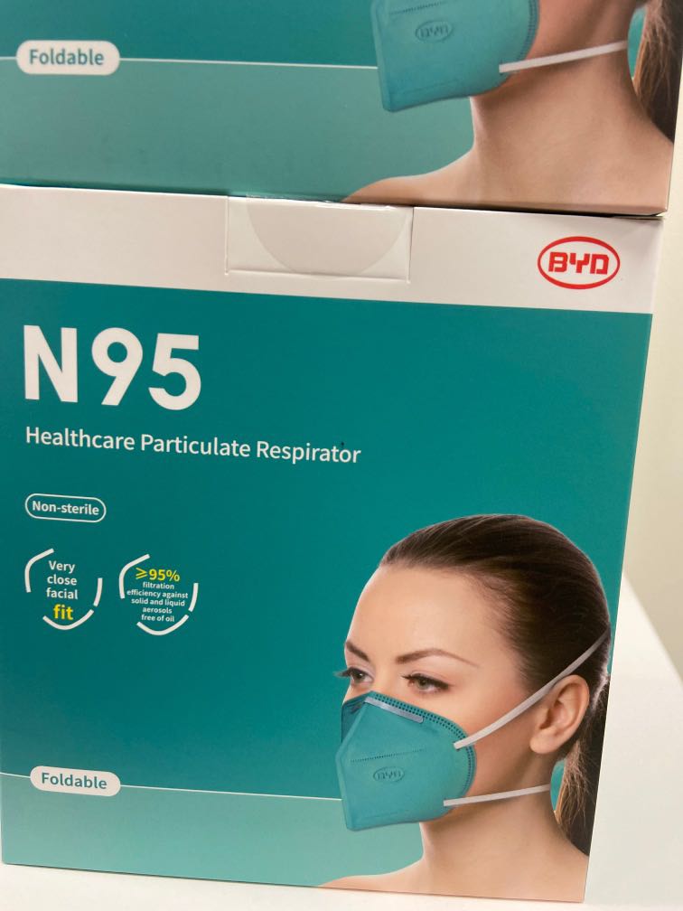 N95 respirator masks, Health & Nutrition, Face Masks & Face Shields on