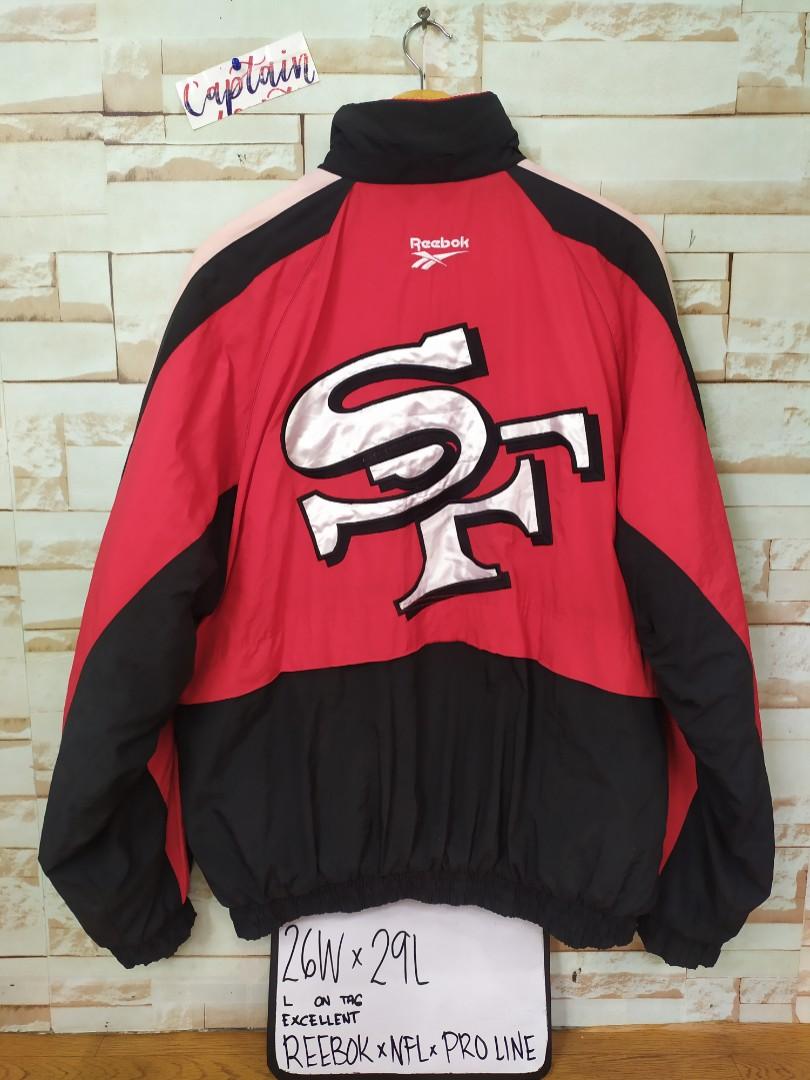 NFL x REEBOK x PRO LINE SF vintage 90's, Men's Fashion, Coats, Jackets and  Outerwear on Carousell