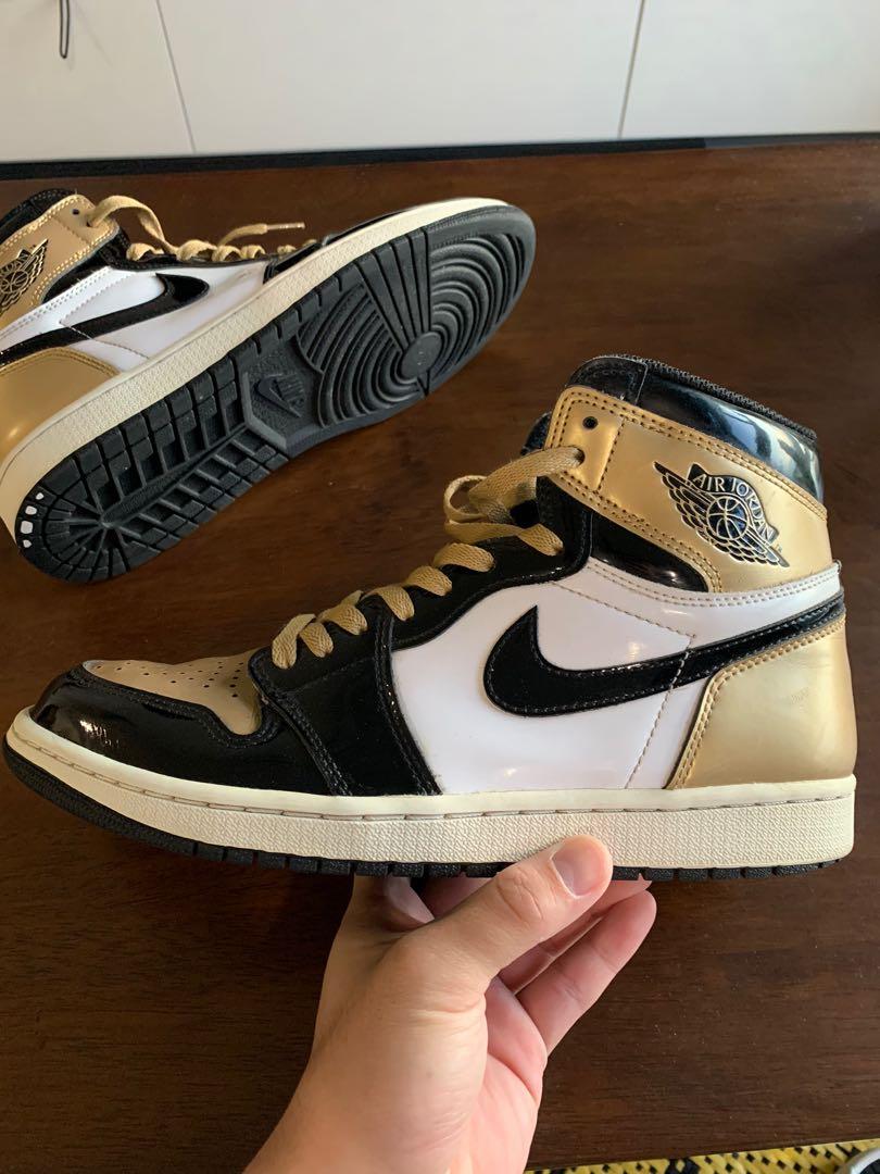 Jordan gold toe new arrivals