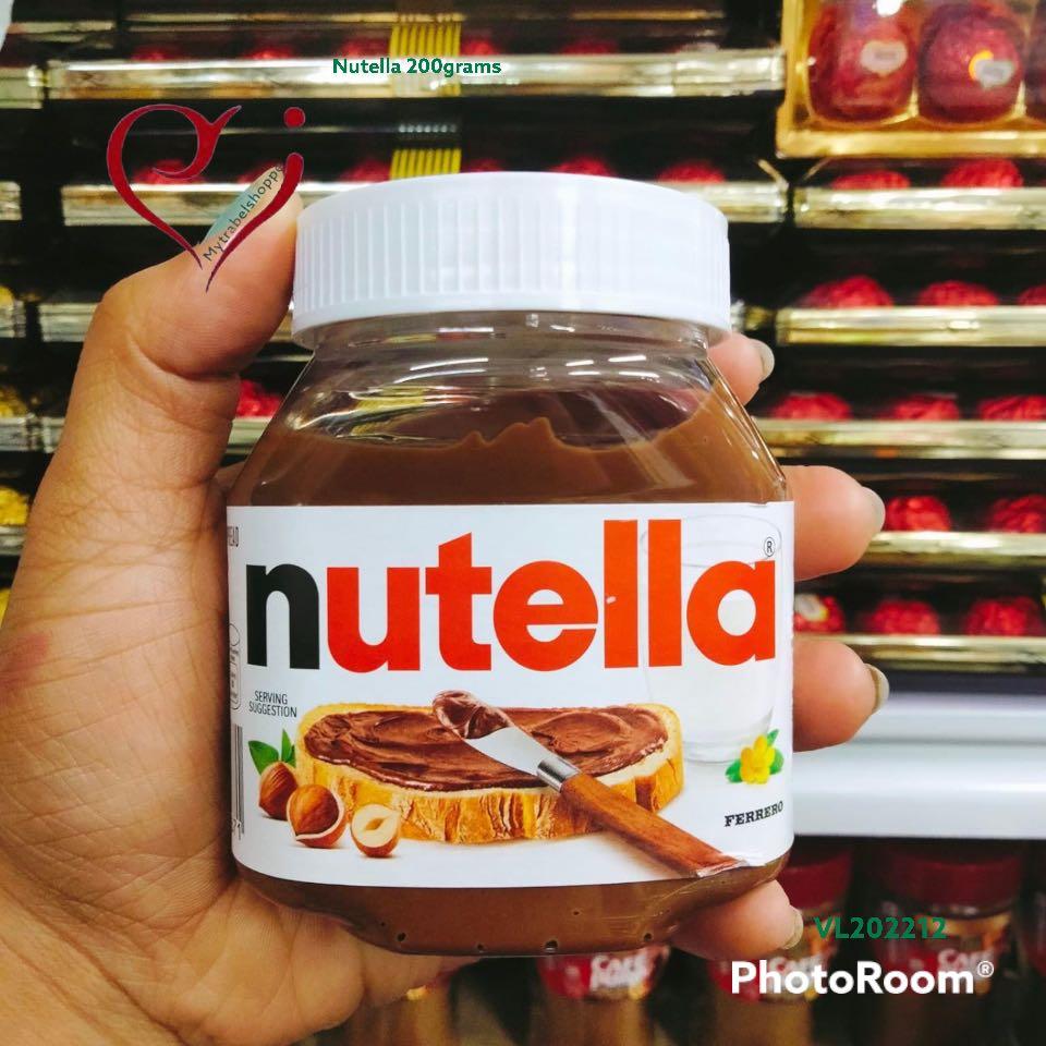 Nutella 200grams (Category: Other Food & Drinks) located in Cainta. Submitted by iubelle (Listing ID 1146829161, Image 1). Description: Nutella 200grams: 174php #VL #VL202212 #Nutella #Mytrabelshoppe.