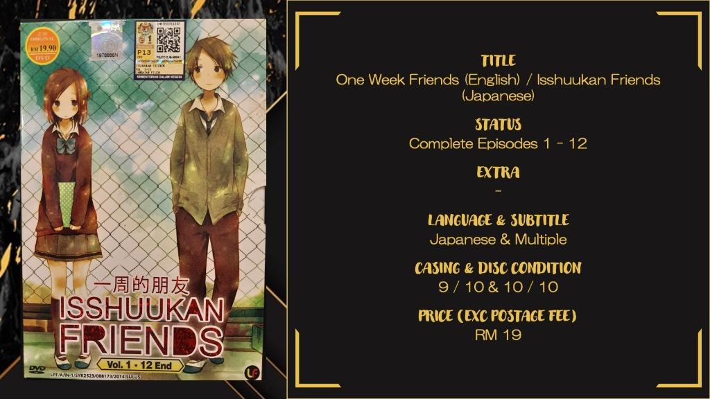One week friends hot sale movie eng sub