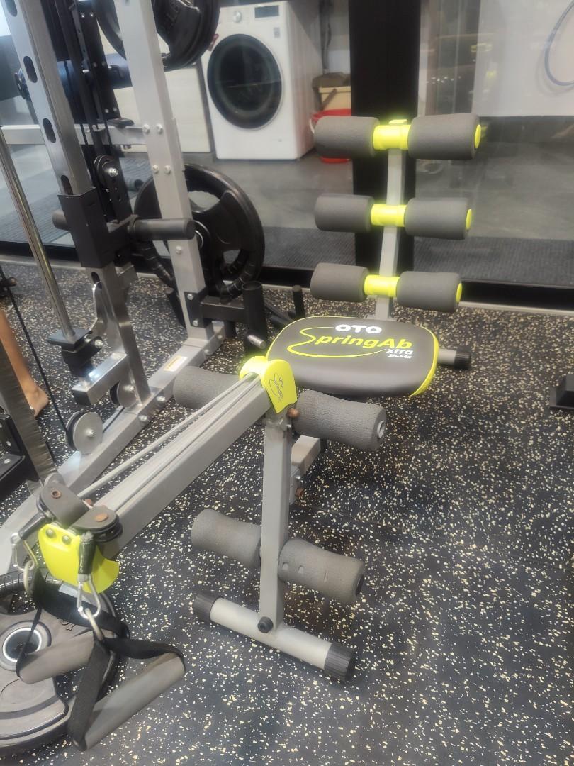 Spring sit online up machine