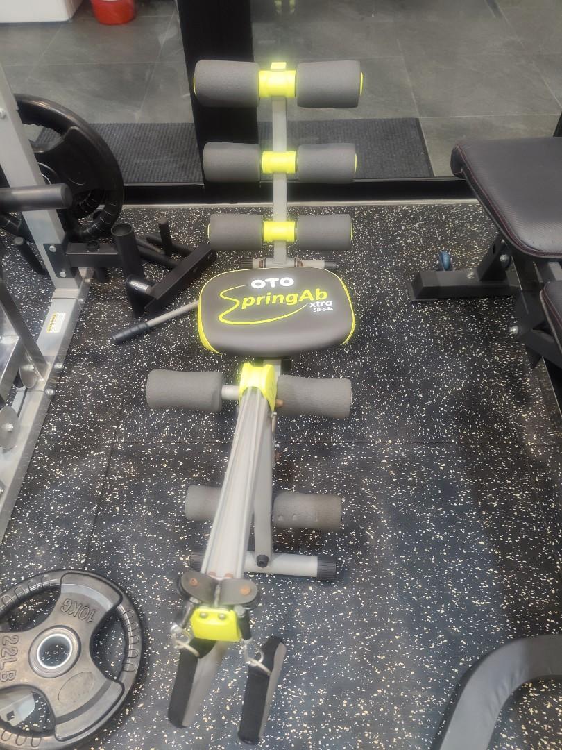 Oto spring abs sit up machine