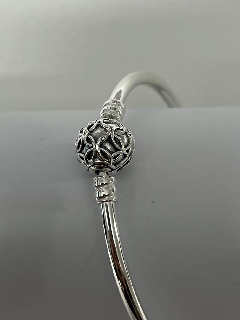 Pattern of love bangle pandora online