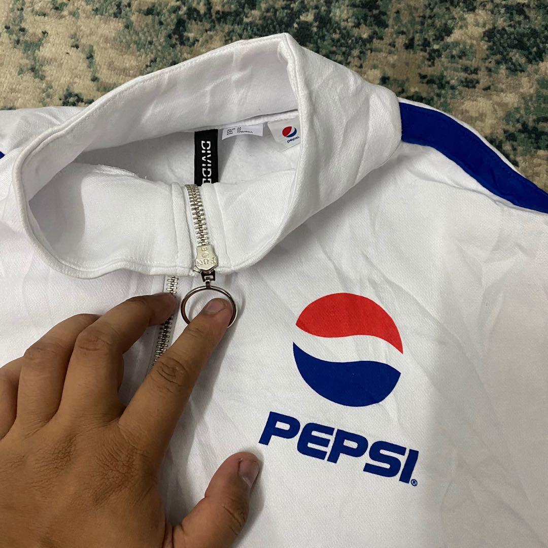 Pepsi X H M crop sweater Women s Fashion Tops Longsleeves on