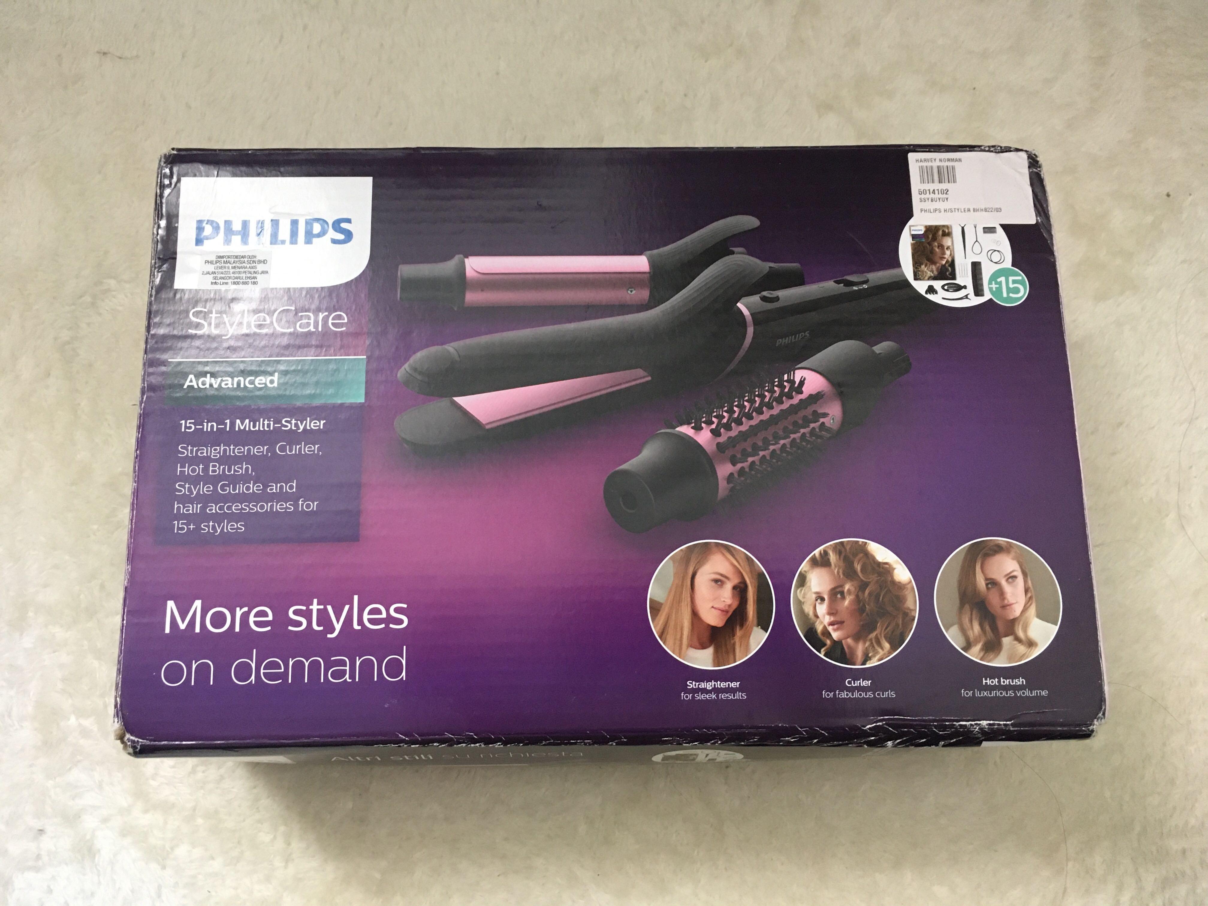 Philips BHS674/00 Hair Straightener Black | Techinn