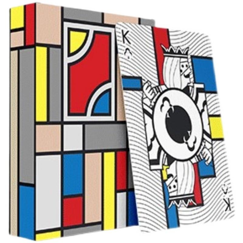 Mondrian Broadway Playing Cards Poker Size Deck USPCC Custom Limited Edition New 