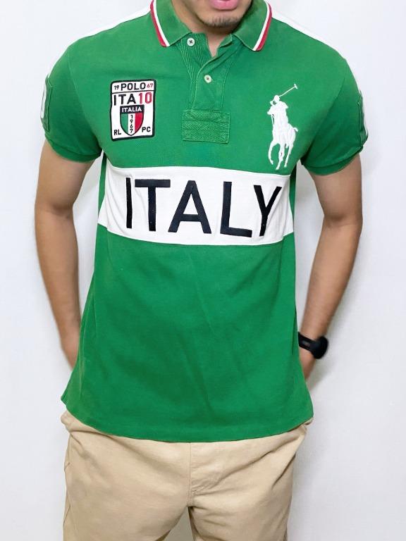 POLO by Ralph Lauren - Italy Polo Shirt, Men's Fashion, Tops & Sets,  Tshirts & Polo Shirts on Carousell