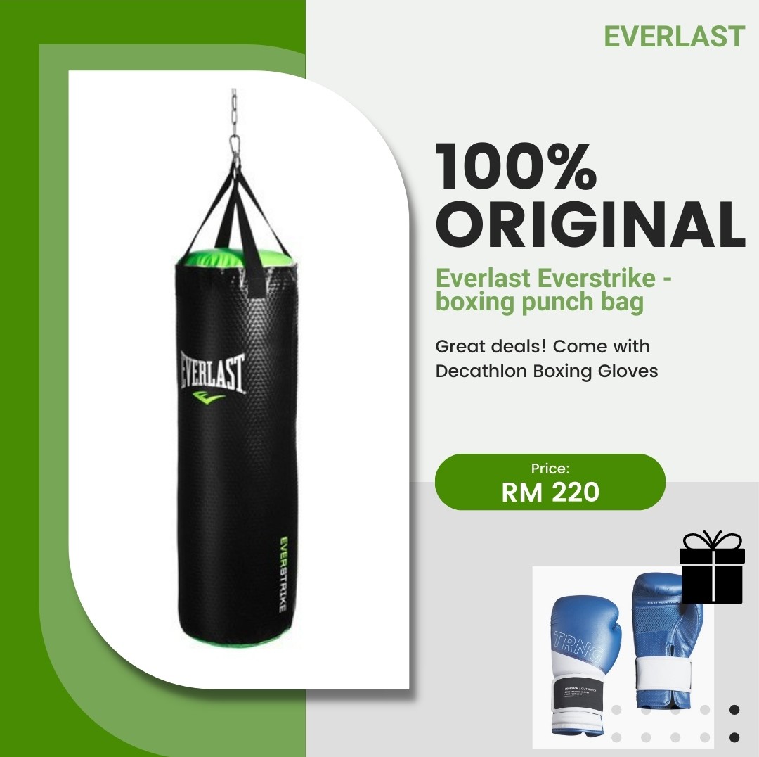 Everlast everstrike 5ft boxing punch bag new arrivals