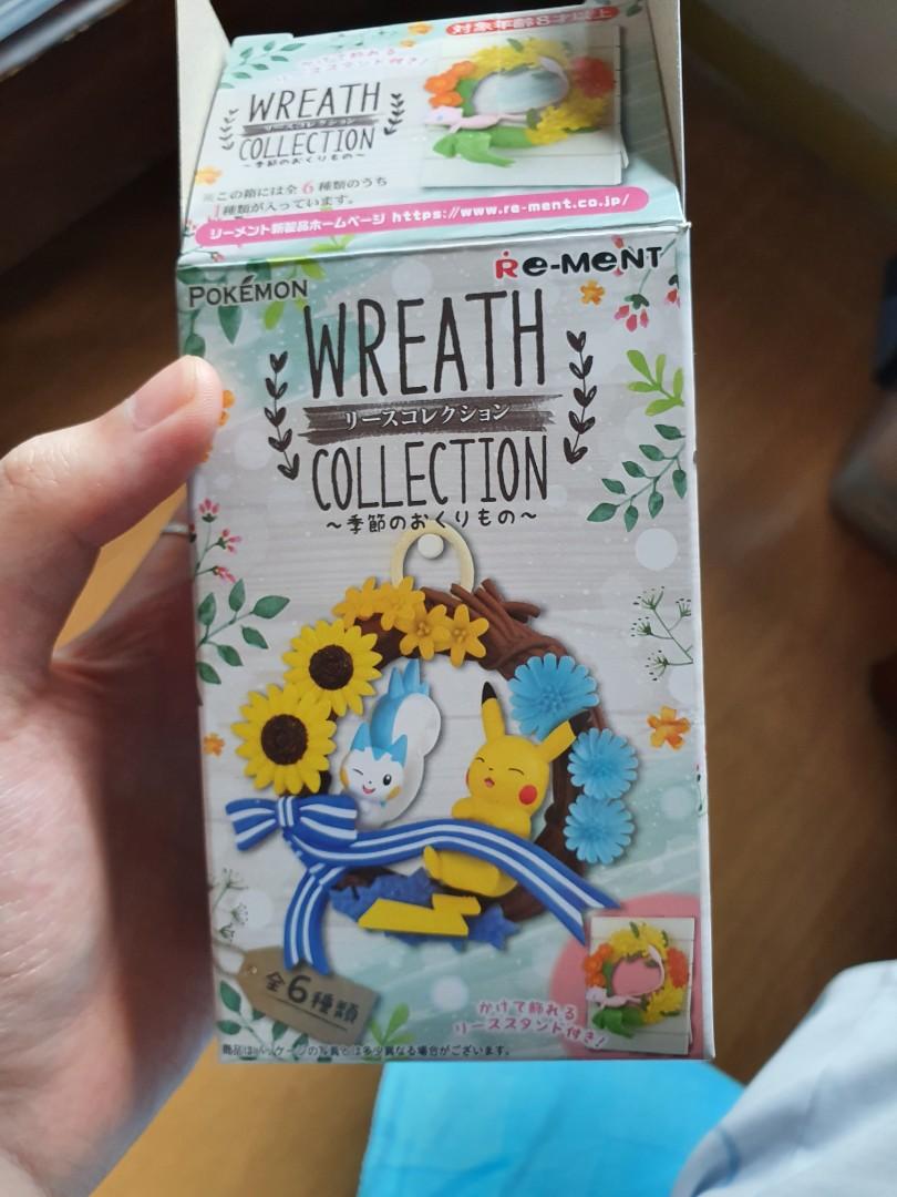 Re Ment Wreath Collection Pokemon Pikachu Pachirisu Hobbies Toys Toys Games On Carousell