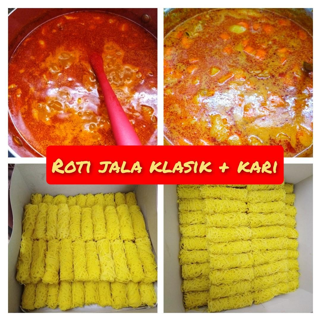 Roti Jala Klasik Kari Ayam Food Drinks Local Eats On Carousell
