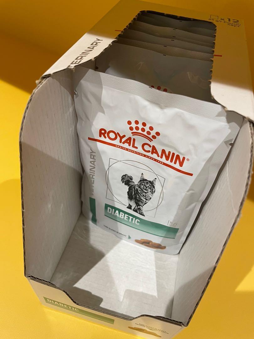 Royal canin diabetic cat food pouches online