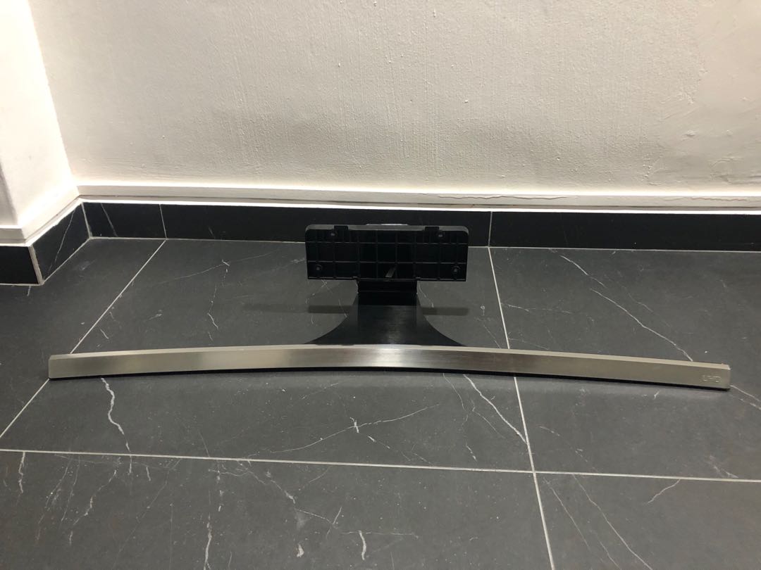 Samsung 55inc Curve Tv Stand Without Screws, TV & Home Appliances, TV