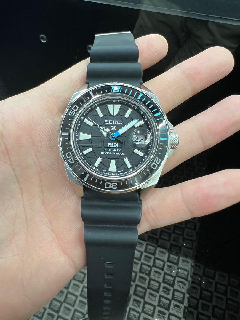 Seiko samurai 2025 sapphire