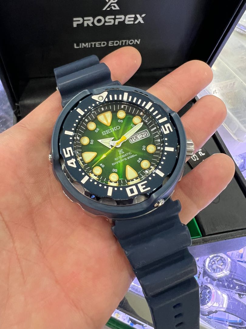 SEIKO PROSPEX TUNA MADE IN JAPAN LIMITED EDITION DIVERS 200M AUTOMATIC  SRPA99K1, Men's Fashion, Watches & Accessories, Watches on Carousell