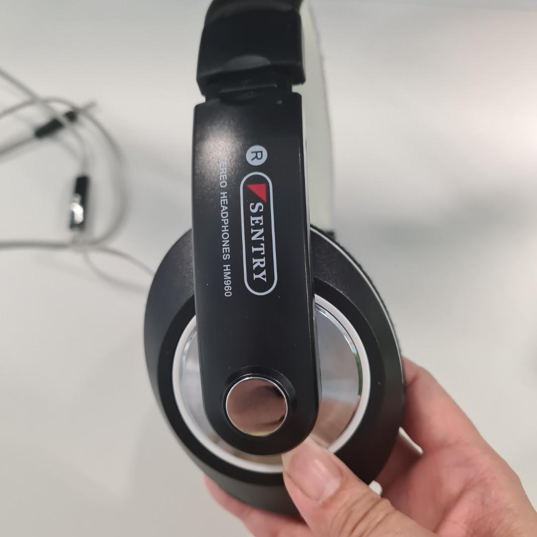 Sentry stereo headphones 2025 hm960