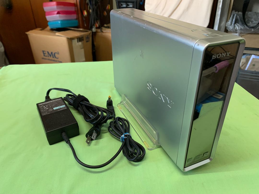 Sony DVD/CD Writable Rewritable External Portable Drive, Computers