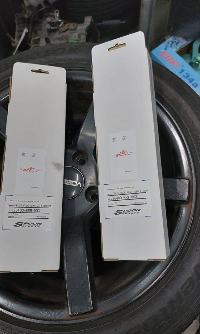 Spoon sports rear view mirror S2000/HRV/GK3/EG6, Car Accessories