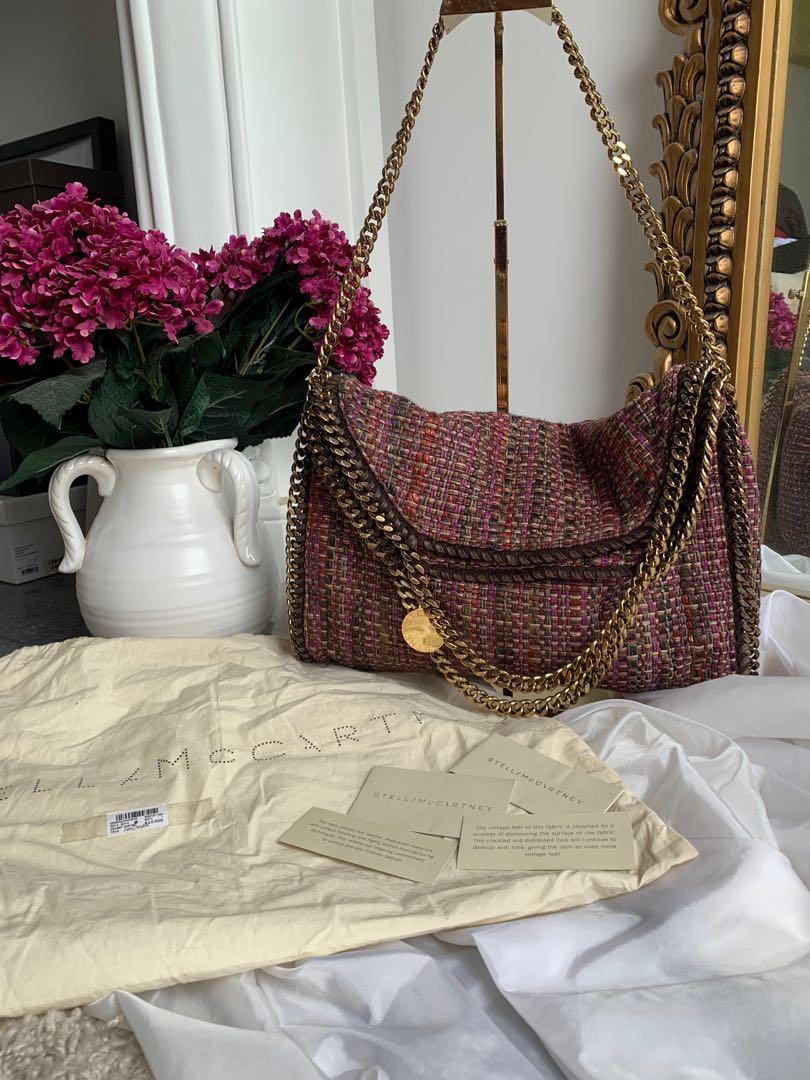 Stella mccartney tweed 2025 bag